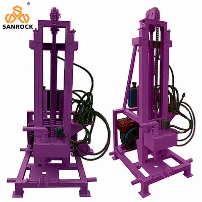 Máy khoan thủy lực di động cho các dự án giếng nước quy mô nhỏ