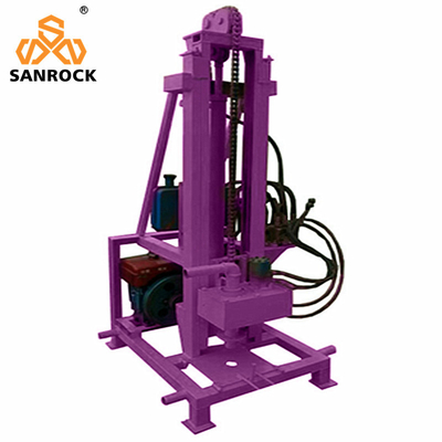 700*700*2500mm Ứng dụng khoan quay gắn trên xe kéo để khoan giếng nước sâu