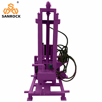 Máy khoan giếng nước di động cho khoan nước sâu 75-300mm đường kính khoan