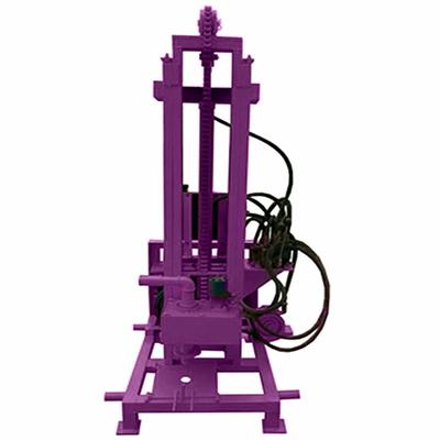 Máy khoan nước di động thủy lực Máy khoan nước xoay cho giếng nước nhỏ 700 * 700 * 2500mm