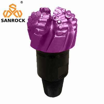 API PDC Petroleum Drill Bit Công cụ khoan đá 6 Blades Matrix Body Diamond PDC Bit