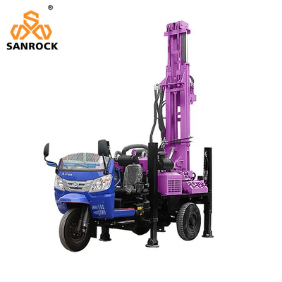 Máy khoan giếng nước thủy lực với tốc độ thâm nhập 10-35m / h và động cơ diesel