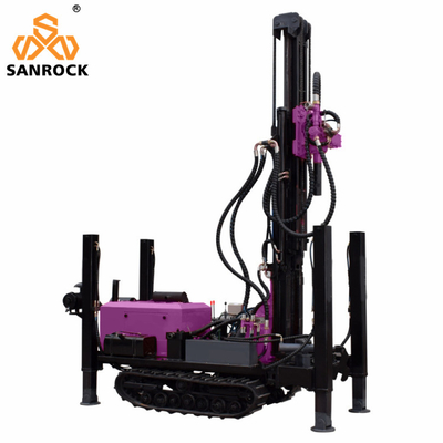 Máy khoan giếng nước điều khiển thủy lực tùy chỉnh với chiều dài ống khoan 1,5m
