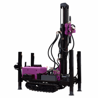 Thiết bị khoan giếng nước di động 180m sâu Đàn khoan giếng nước thủy lực