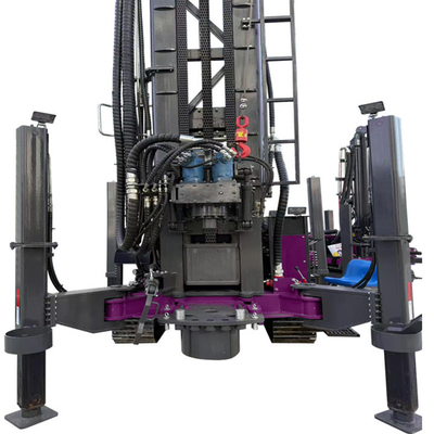 Thiết bị khoan giếng nước với động cơ Yuchai