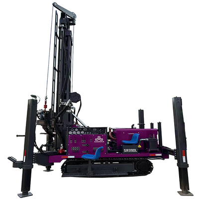 Máy khoan giếng nước sâu 700m Máy khoan giếng thủy lực Máy máy CUMMINS Động cơ di động