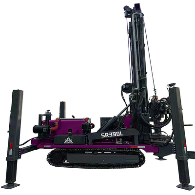 Máy khoan giếng nước sâu 700m Máy khoan giếng thủy lực Máy máy CUMMINS Động cơ di động