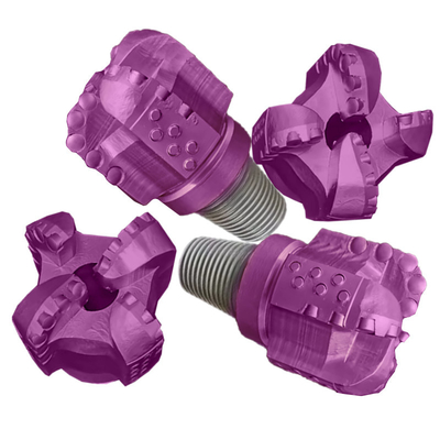 Hard / Medium / Soft Rock Formation PDC Cutter Drill Bit cho máy khoan công cụ