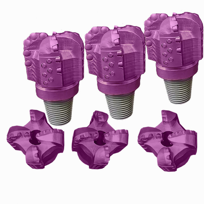 4/5/6/8 Blades PDC khoan bit đá cứng trung bình khoan nước sâu giếng khoan bit