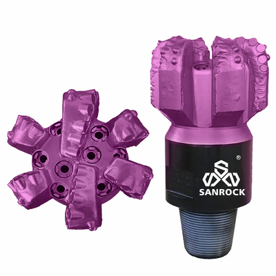 Hard / Medium / Soft Rock Formation PDC Cutter Drill Bit cho máy khoan công cụ