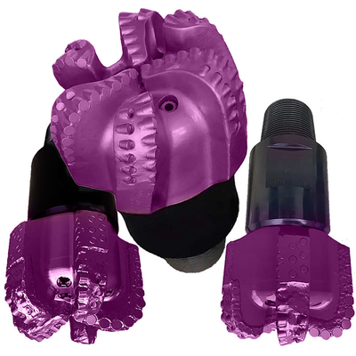 API PDC Petroleum Drill Bit Công cụ khoan đá 6 Blades Matrix Body Diamond PDC Bit