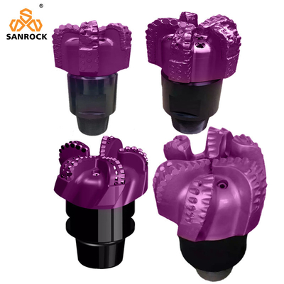 PDC Rock Drill Bit Oilfield Drilling Bit 3 -9 Blades Kim cương