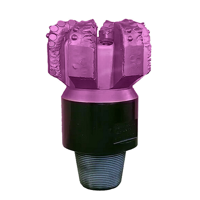 API PDC Petroleum Drill Bit Công cụ khoan đá 6 Blades Matrix Body Diamond PDC Bit
