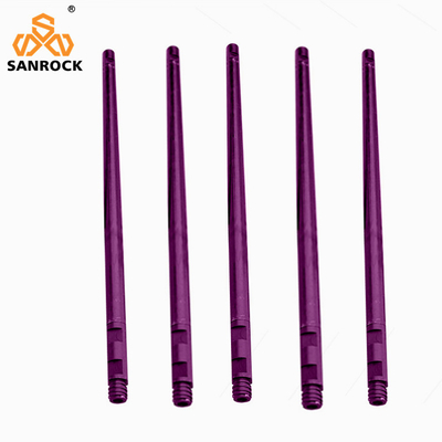 1.5m Chiều dài kim cương khoan nước giếng khoan thanh 60mm API Thread DTH khoan ống