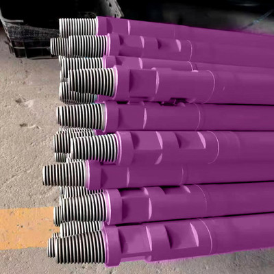 Đường ống khoan DTH có độ bền cao 1,5m cho thổi đá 76/89/102mm API Thread Water Well Drilling Rod
