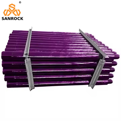 Đường ống khoan DTH có độ bền cao 1,5m cho thổi đá 76/89/102mm API Thread Water Well Drilling Rod