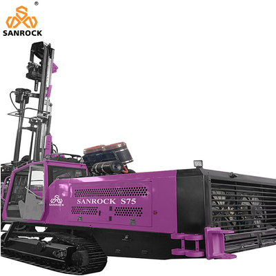 Máy khoan tự động với hệ thống thay đổi thanh Máy khai thác mỏ tích hợp DTH khoan di động