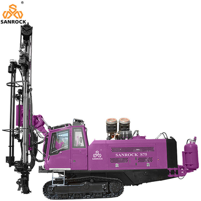 Thiết bị khoan DTH tích hợp Độ sâu 28m Máy khoan thủy lực mỏ