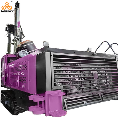 Máy khoan tự động với hệ thống thay đổi thanh Máy khai thác mỏ tích hợp DTH khoan di động