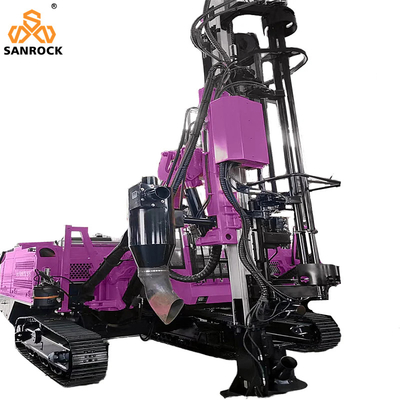 Máy khoan lỗ nổ đá 264KW Máy khoan thủy lực tích hợp diesel