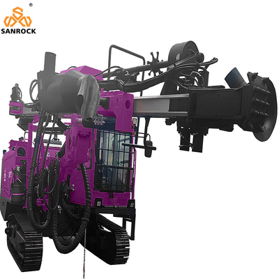 Máy khoan thủy lực khoan khai thác DTH máy khoan áp suất làm việc 20 bar Crawler khoan