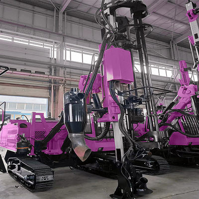 Máy khoan mỏ 40KN Máy khoan tích hợp DTH Thiết bị khoan thủy lực