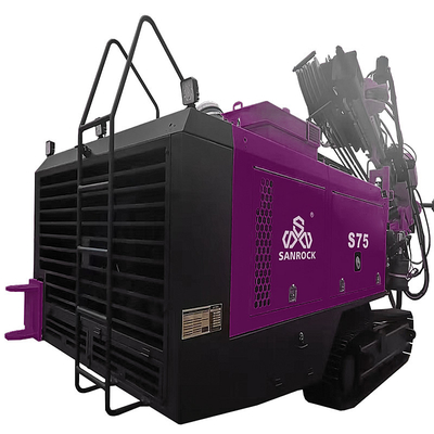 SANROCK Thu thập bụi DTH khoan khoan thiết bị khai thác thủy lực máy khoan tích hợp khoan khoan