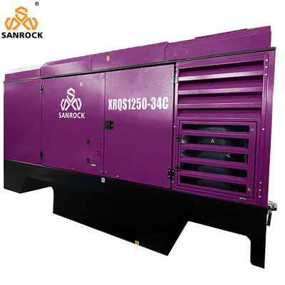 Máy nén khí giếng nước Máy nén không khí hiệu quả cao Máy nén không khí diesel cố định Máy nén không khí