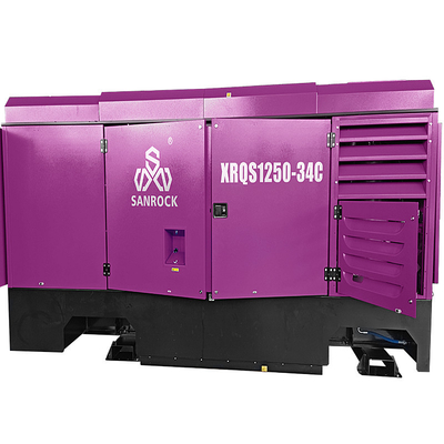 Máy nén không khí cố định Vít 410kw Máy nén không khí khai thác dầu diesel