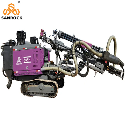 180 ° Máy khoan lỗ xoay DTH Khoáng sản Máy khoan thủy lực Thiết bị khoan tích hợp