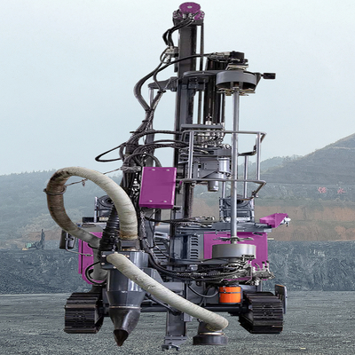 Mỏ đá Blast Hole Bore Rig Lượng 194kw Crawler DTH máy khoan máy khoan thủy lực