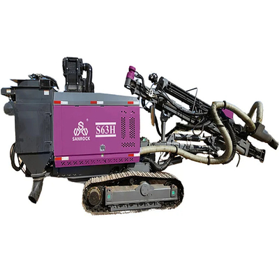 Mỏ đá Blast Hole Bore Rig Lượng 194kw Crawler DTH máy khoan máy khoan thủy lực