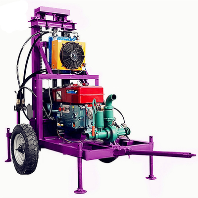 Máy khoan giếng nước hiệu suất cao Thiết bị khoan nước thủy lực Máy khoan nước nhỏ