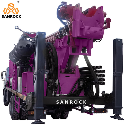 Máy khoan tuần hoàn ngược được gắn trên xe tải hiệu suất khoan cao Khảo sát RC Rig khoan