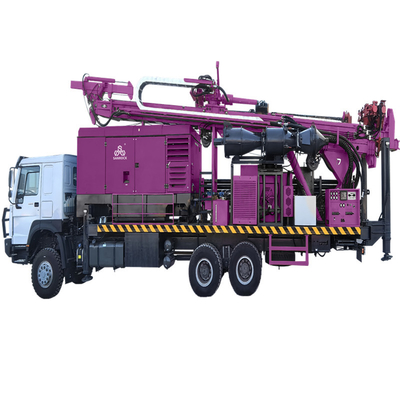 Máy khoan tuần hoàn ngược 400m 500m 600m 1000m RC Máy khoan xe tải