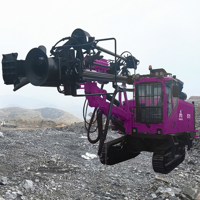 Crawler Diesel Bore Rig Tự động tích hợp DTH Bore Rig khai thác mỏ Bore Rig thủy lực