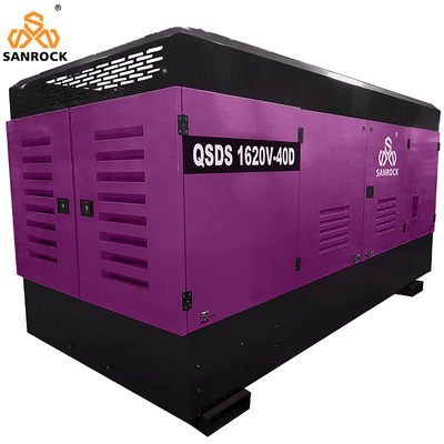 Máy nén khí diesel Vít máy nén khí áp suất cao cho khai thác mỏ