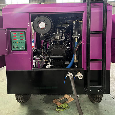 Máy nén máy nén khí vít di động Lượng máy 194kw Máy nén máy nén khí vít mỏ Máy nén khí diesel