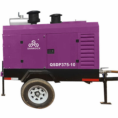 Máy nén khí di động, hệ thống làm mát bằng vít, máy nén khí trục vít nhỏ