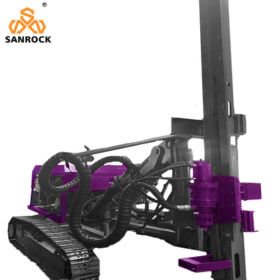 Crawler khoan khoan lực nâng 25KN thủy lực DTH khoan khoan khoan khai thác xuống máy khoan lỗ