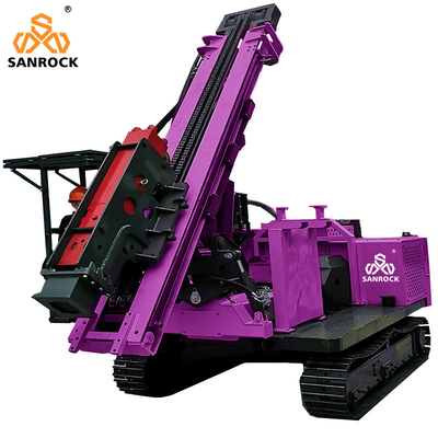 Máy điều khiển đống thủy lực góc quay 360 độ Máy khoan đống vít Máy điều khiển đống năng lượng mặt trời Máy