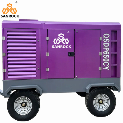 Rotary Screw Type Air Compressor Tốc độ 2200rpm Portable Screw Air Compressor Máy nén máy nén khí