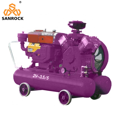 Piston Type Air Compressor Small Diesel Air Compressor Machine Portable Industrial Air Compressor Máy nén không khí công nghiệp