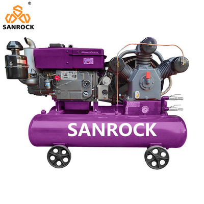 Máy nén không khí nhỏ di động 11KW / 15KW / 18.5KW / 22KW Máy máy công nghiệp Đường dây chuyền đẩy máy nén không khí