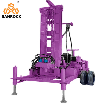 Thiết bị khoan nước giếng nhỏ hiệu suất khoan cao Máy khoan lỗ nước