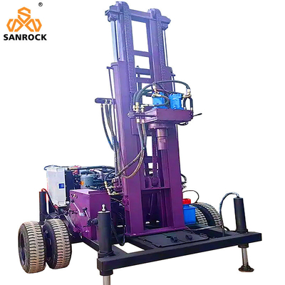 Máy khoan giếng nước 300m Thiết bị khoan giếng sâu Máy khoan giếng nước