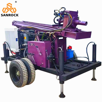 Máy khoan giếng nước Máy khoan giếng nước nhỏ Dễ sử dụng Máy khoan giếng thủy lực