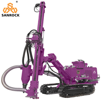 Máy khoan lỗ đá cứng Công suất 93kw Máy khoan bề mặt