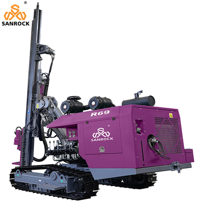 Máy khoan DTH thủy lực, Máy khai thác mỏ, Máy khoan bề mặt xuống lỗ