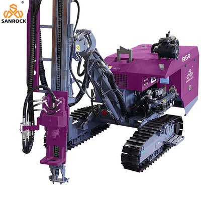 Lực nâng máy khoan bề mặt máy khoan crawler lỗ khoan khoan lực khoan 27KN máy khoan neo